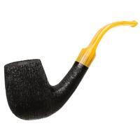 BriarWorks Classic C12 Bent Billiard Dark Rusticated BriarWorks Classic C12 Bent Billiard Dark Rusticated