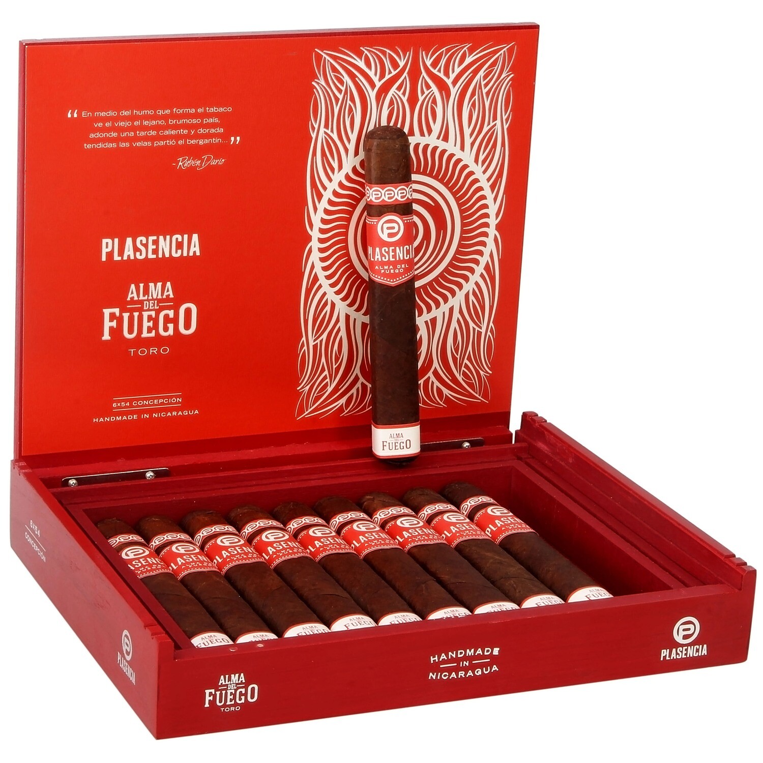 Plasencia Alma Del Fuego Flama Panatela 6.5 X 38 Single Cigar