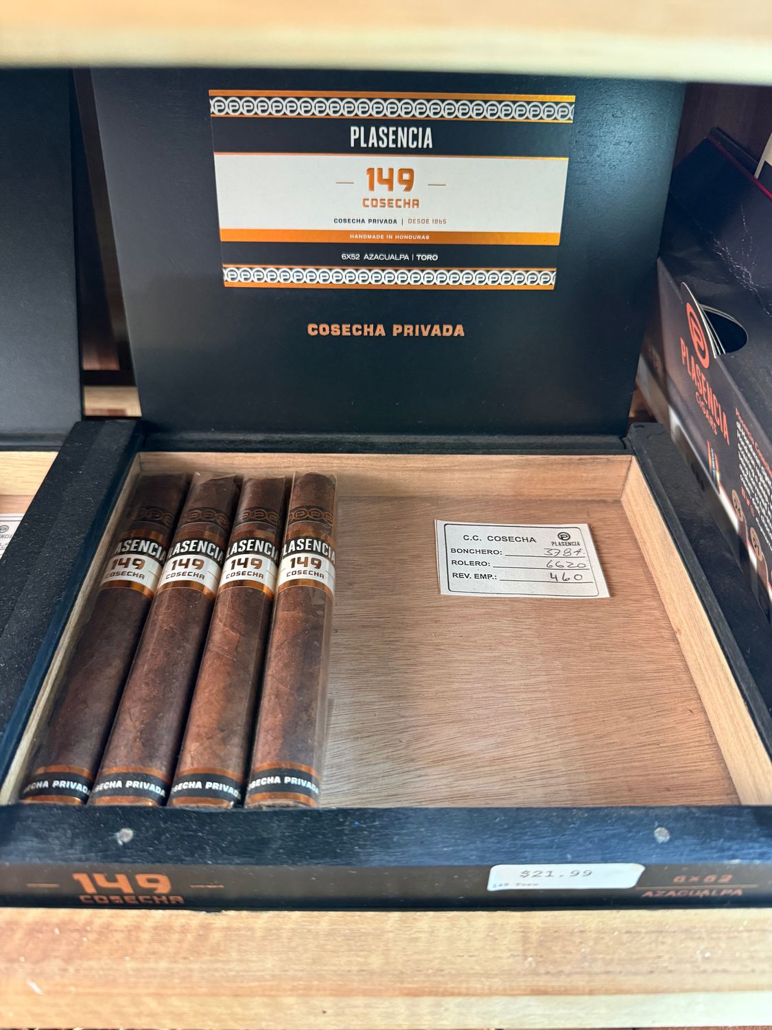 Plasencia Cosecha 149 Azuacualpa Toro 5 x 52 Single Cigar Plasencia Cosecha 149 Azuacualpa Toro 5 x 52 Single Cigar