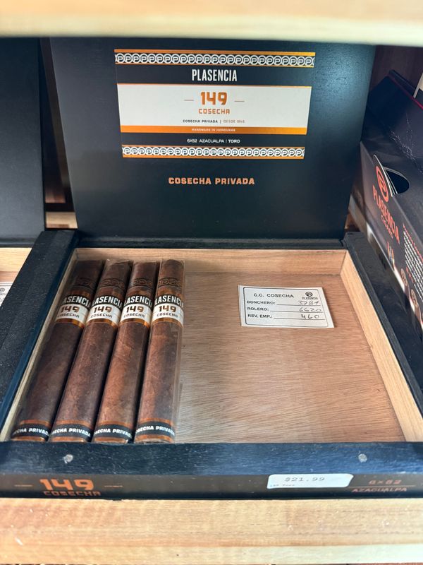 Plasencia Cosecha 149 Azuacualpa Toro 5 x 52 Single Cigar