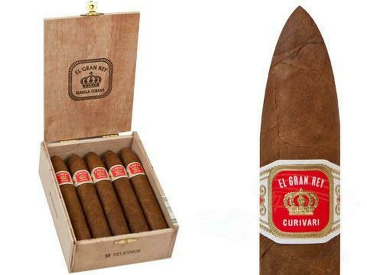 Curivari El Gran Rey Emperadores 5 x 50 Single Cigar