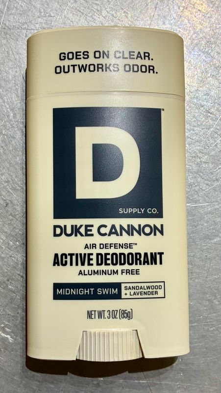 Duke Cannon Air Defense ACTIVE DEODORANT Midnight Swim Aluminum Free Duke Cannon Air Defense ACTIVE DEODORANT Midnight Swim Aluminum Free