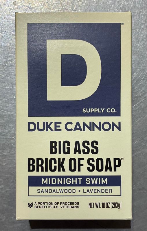 Duke Cannon Big Ass Brick Of Soap Midnight Swim Duke Cannon Big Ass Brick Of Soap Midnight Swim
