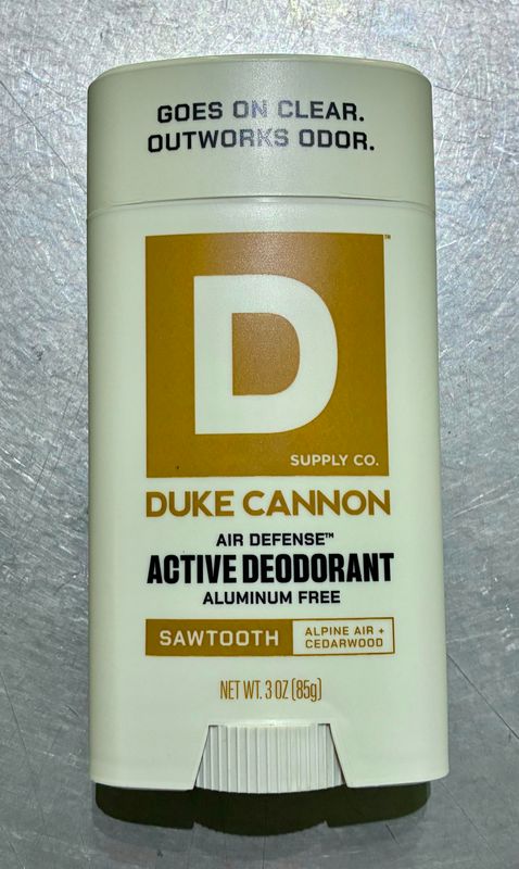 Duke Cannon Air Defense ACTIVE DEODORANT Sawtooth Aluminum Free Duke Cannon Air Defense ACTIVE DEODORANT Sawtooth Aluminum Free