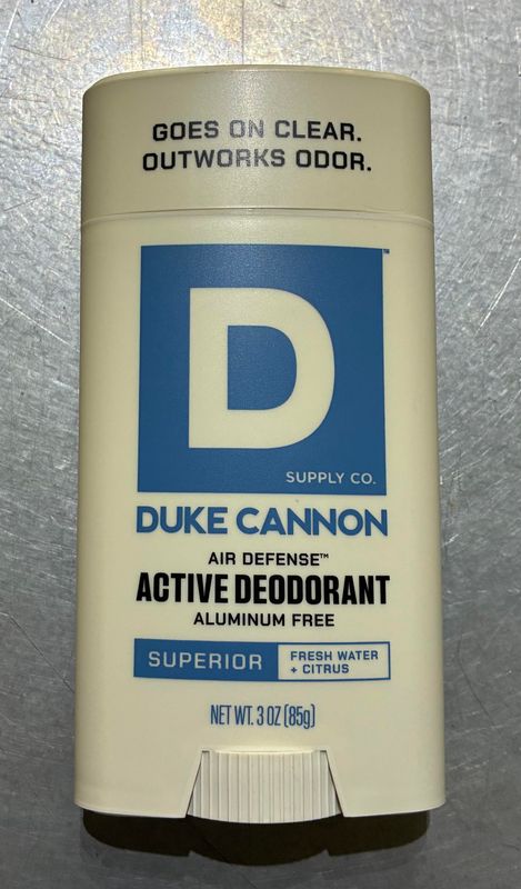 Duke Cannon Air Defense ACTIVE DEODORANT Superior Aluminum Free Duke Cannon Air Defense ACTIVE DEODORANT Superior Aluminum Free