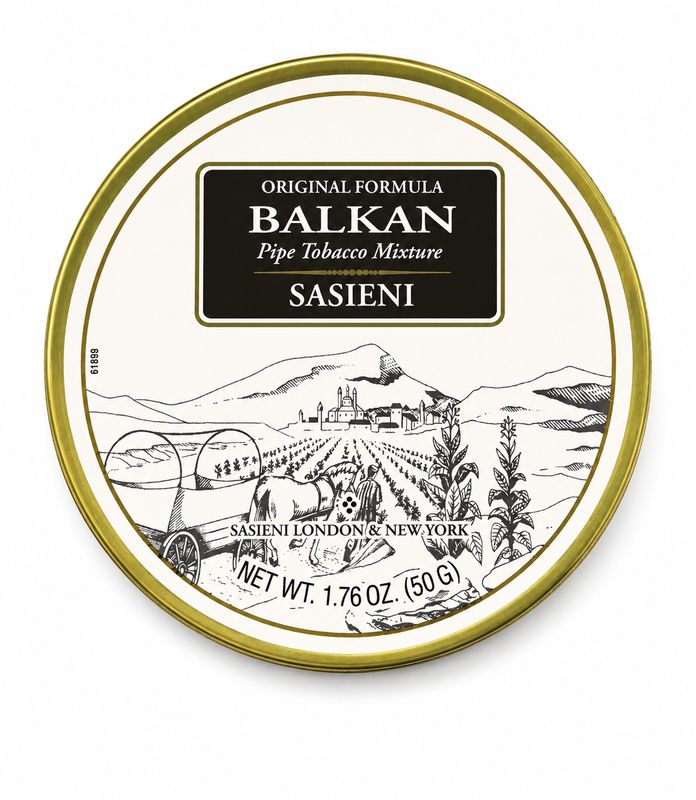 Balkan Sasieni 1.76 Oz Tin Pipe Tobacco
