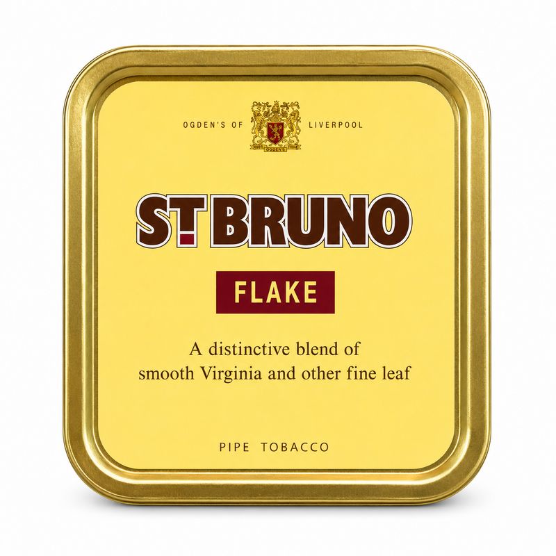 St. Bruno Flake 1.75oz Tin Pipe Tobacco
