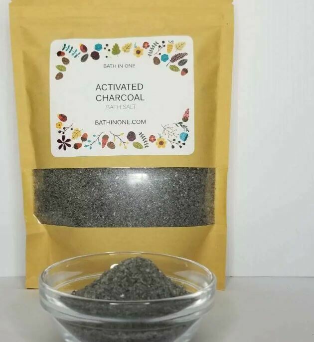 Activated Charcoal Salt
