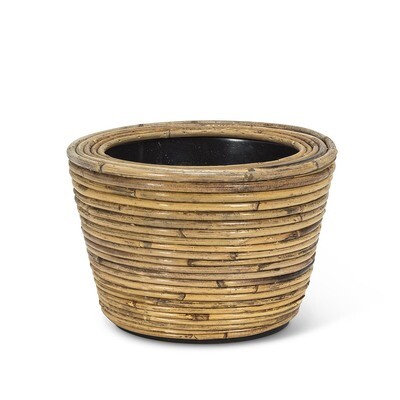 Striped Round Planter