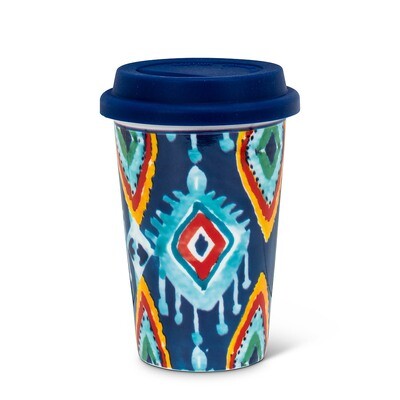 Greenwich Blue Print Takeaway Cup