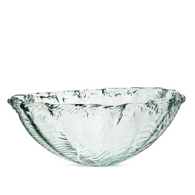 Recycled Glass Clam Bowl