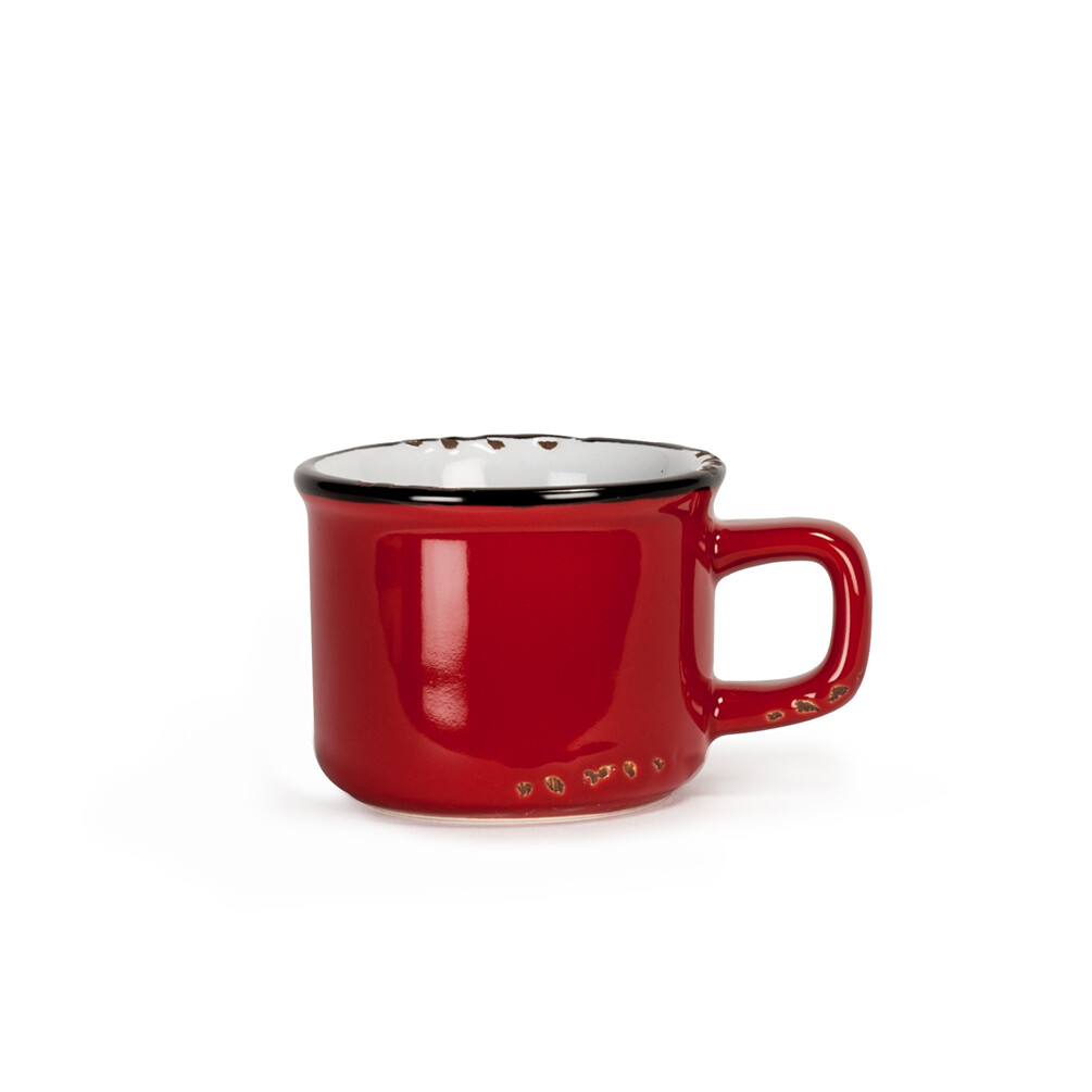 Red espresso cup 