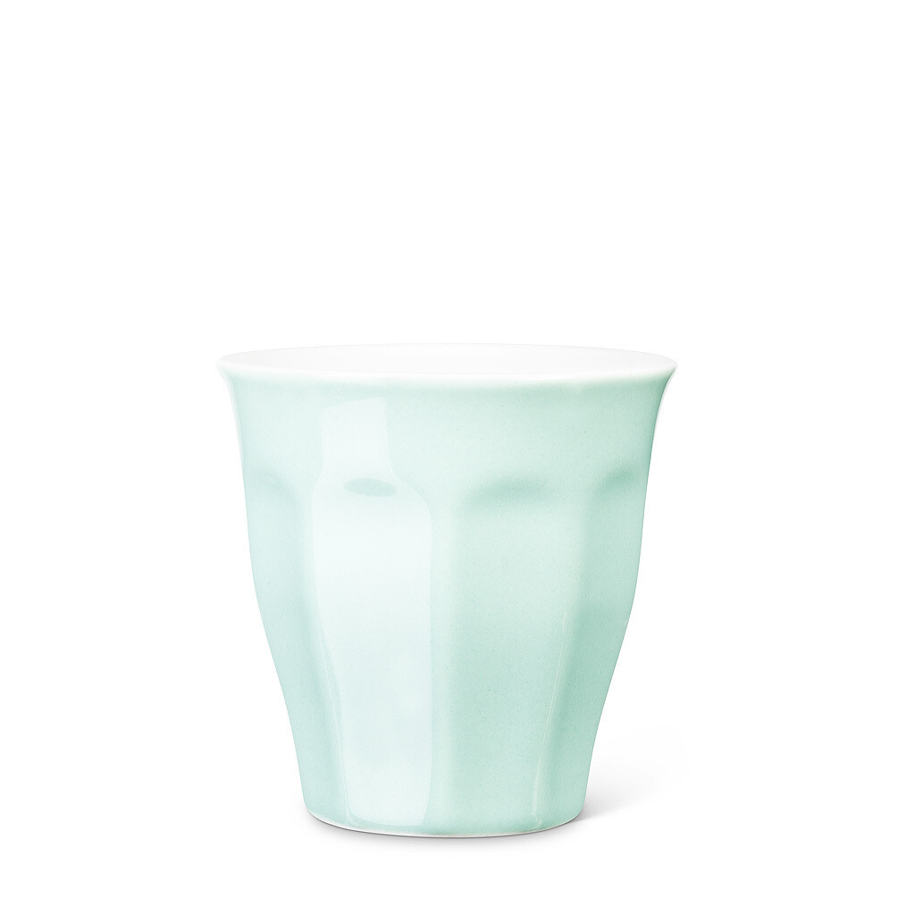Mint Panelled Cappuccino Cup