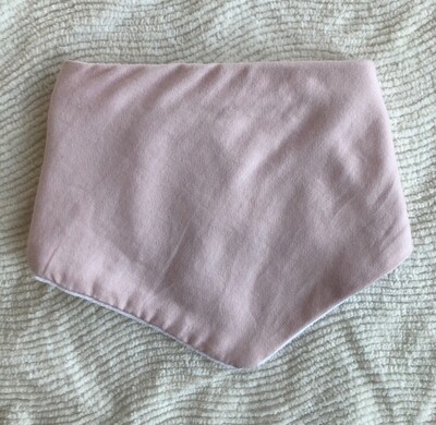Moxie &amp; Zab - Dribble Bib ~ Petal Pink
