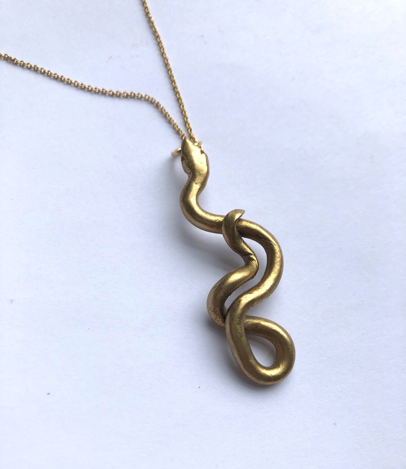 Tamara Steinborn ~ OPHIS ~ Snake Necklace in Bronze