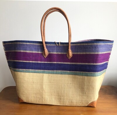Madagascar Basket - Blue &amp; Purple