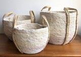 White Washed Shore Basket