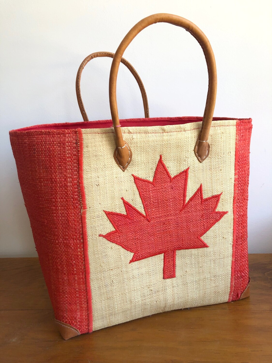 Madagascar Basket - Canada Flag