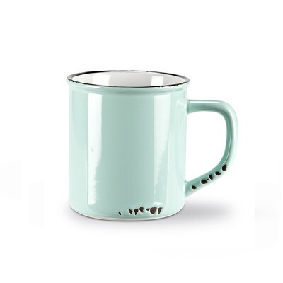 Enamel Look Mug - Mint