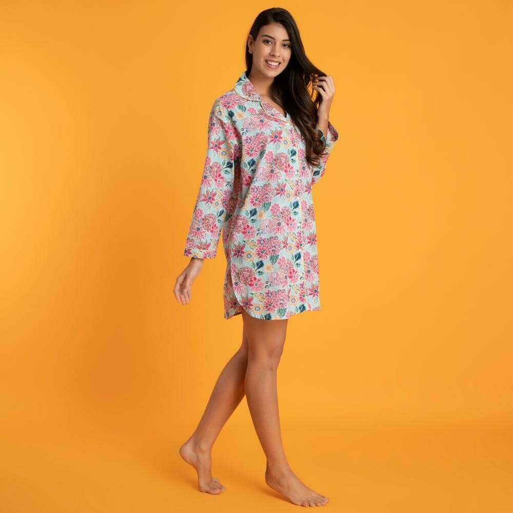 Mahogany Zoe, Size: Small, Style: Nightshirt