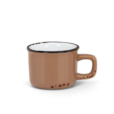 Enamel Espresso Cup Taupe