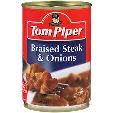 TOM P BRAISED STK/ONION  400GM