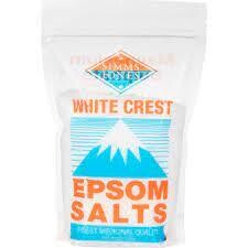 WHITECREST EPSOM SALTS 500GM