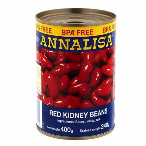 Annalisa kidney beans 400gm