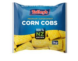NZ Talley's Corn Cobs 1kg