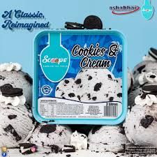 Scoope Cookie and Cream Flavors 2ltr