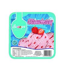 Scoops Icecreams Strawberry 4.5ltr