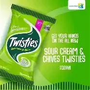 Twisties sour cream 250g