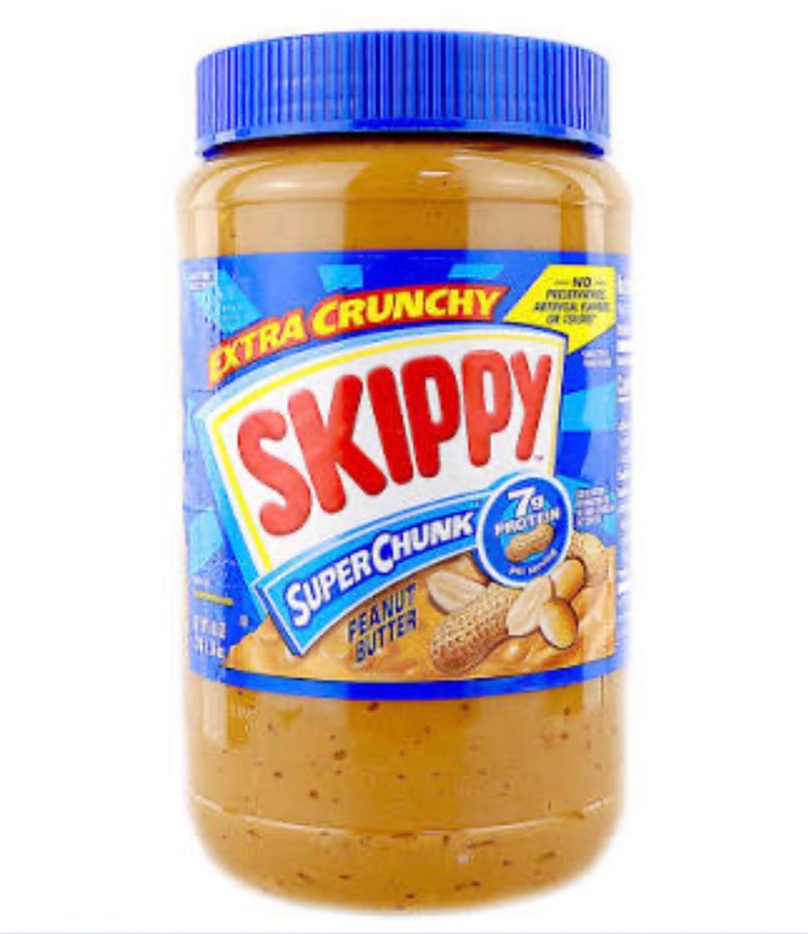Skippy super chunk peanut butter