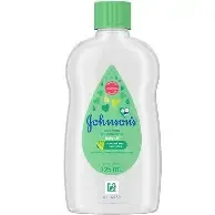 Johnsons baby oil aloe vera