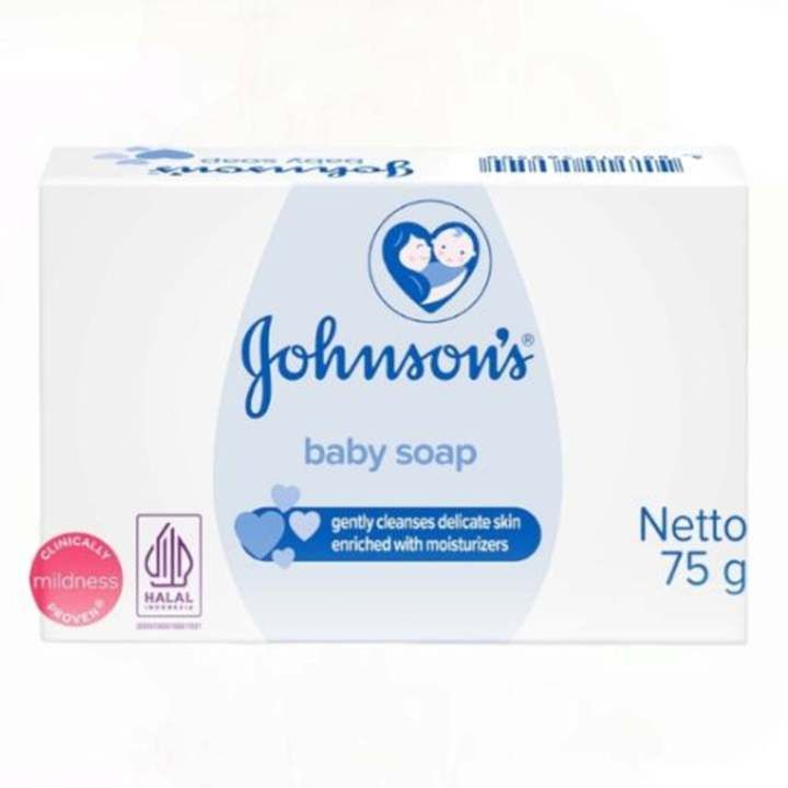 Johnsons baby soap 75g