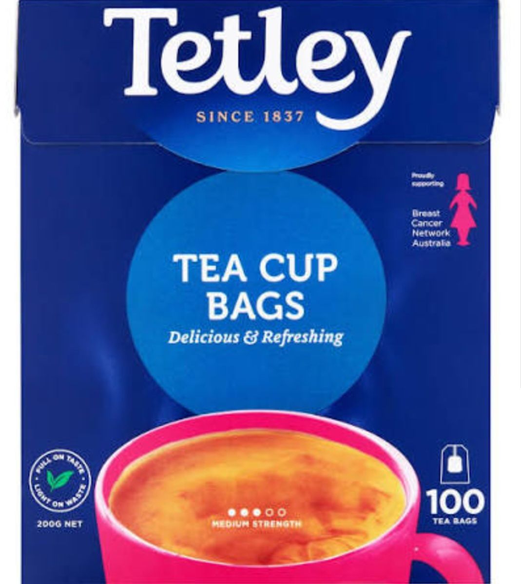 Tetley Tea Cup Bags 200g