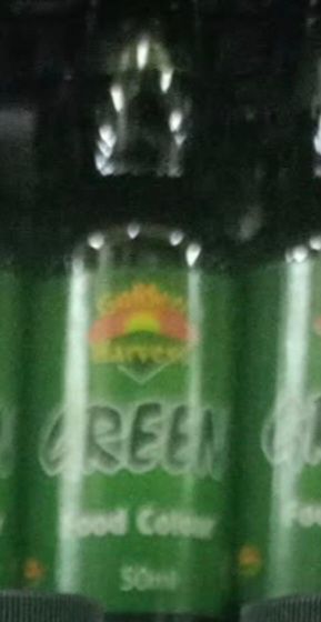 Food colour GREEN