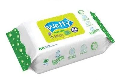 Wetty Wipes 80s Lemon Fragrance