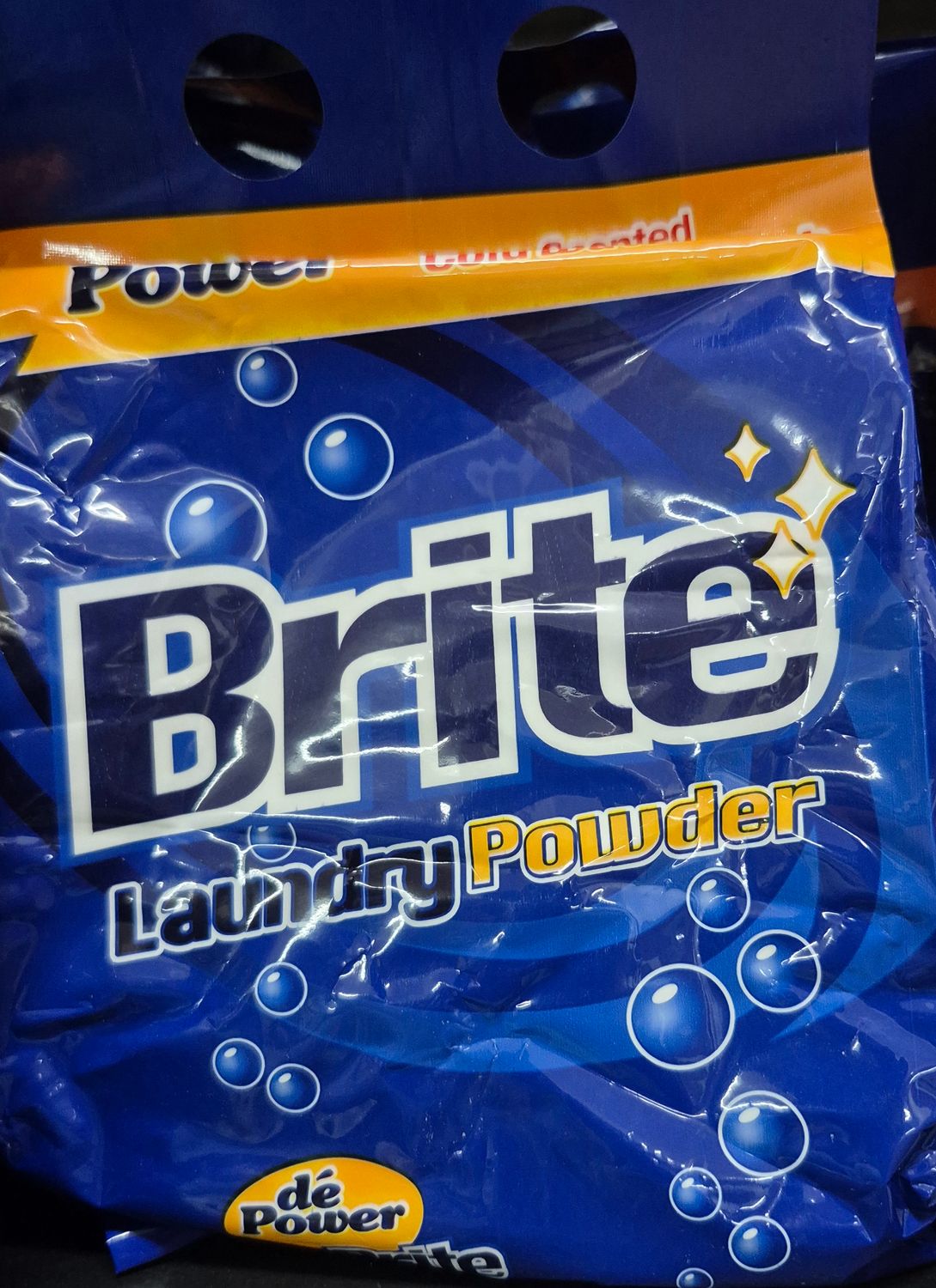 Laundry powder BRITE 900G ORANGE