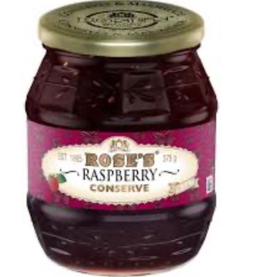 Rose’s Raspberry conserve 375g