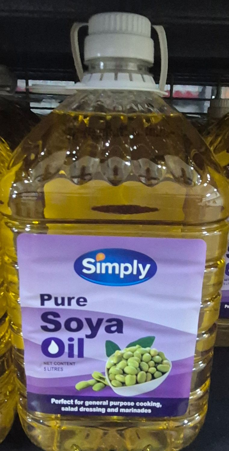 pure soya oil 5 litre
