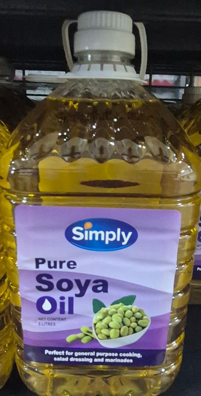 pure soya oil 5 litre