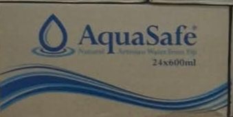 Aqua safe water 24x600mls