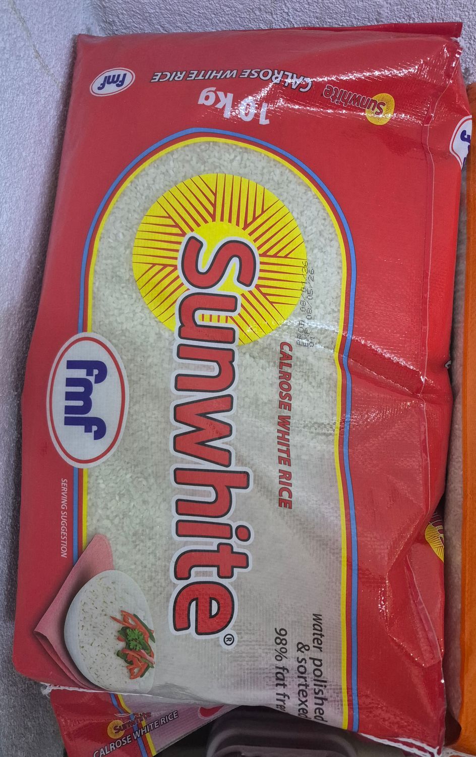 Sun white rice 10kg