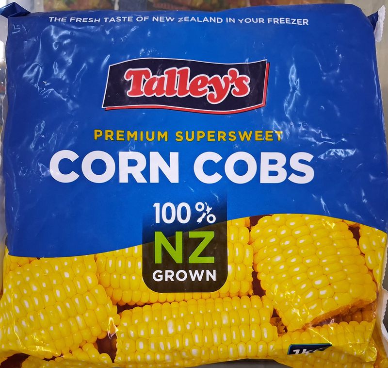 Talley Corn cobs NZ 1kg