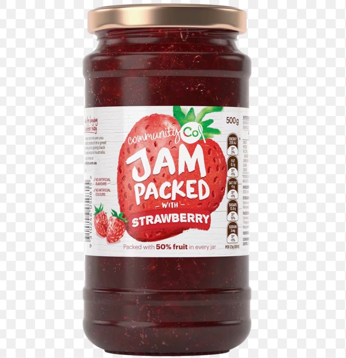 Jam packed with Strawberry 500g
