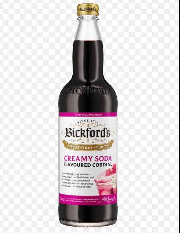 Creamy Soda Cordial 750ml