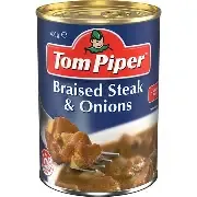 Braised steak &amp; onions
