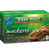 John West Mackerel in olive oil 125g