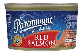 paramount red salmon 210g